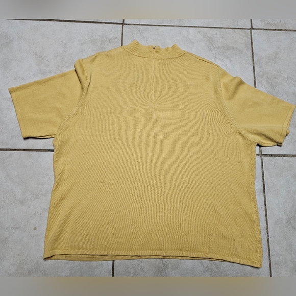 Koret top short sleeve mock turtleneck xl - Picture 4 of 4